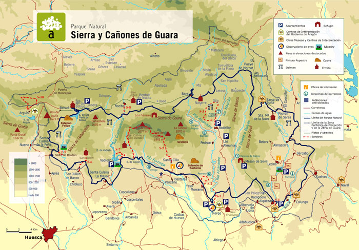 Imagen Parque Natural de la Sierra y Cañones de Guara